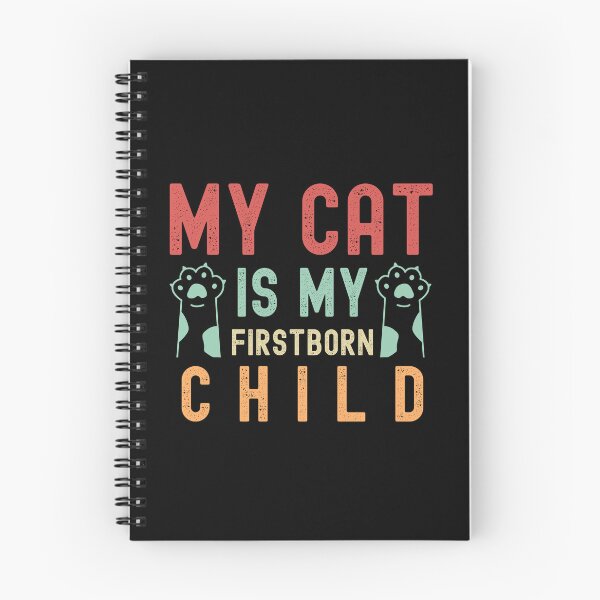 Artikelvorschau, Meine Katze ist mein erstgeborenes Kind – Lustiges Katzenliebhaber-T-Shirt entworfen und verkauft von relso.