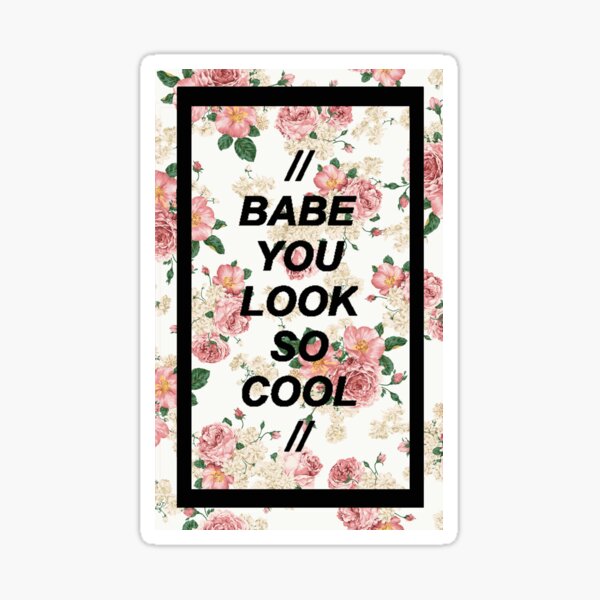 Robbers The 1975 Sticker