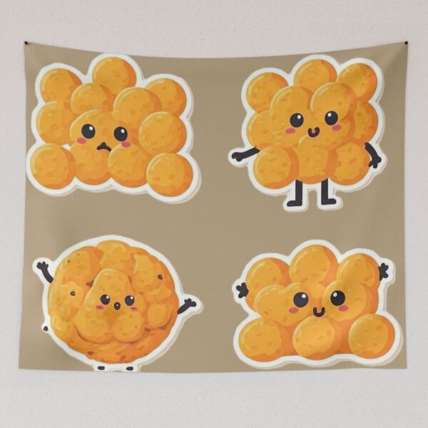 Item preview, Cartoon Tater tot  designed and sold by NutSkyArt.