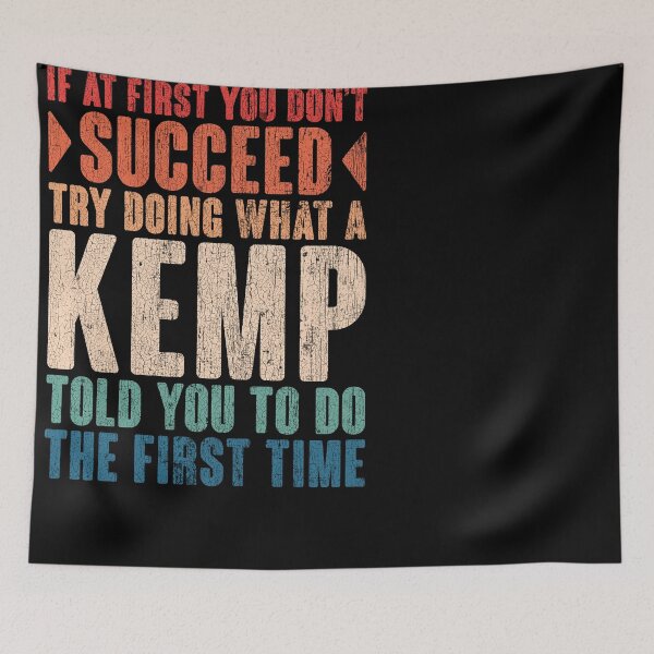 Item preview, Kemp last name surname vintage funny personalized birthday gift designed and sold by 9X FR.