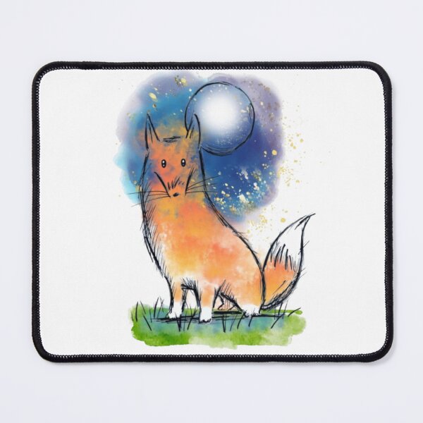 Item preview, Beautiful Colorful Fox Animal Illustration Art Design designed and sold by Monica C. Webster.