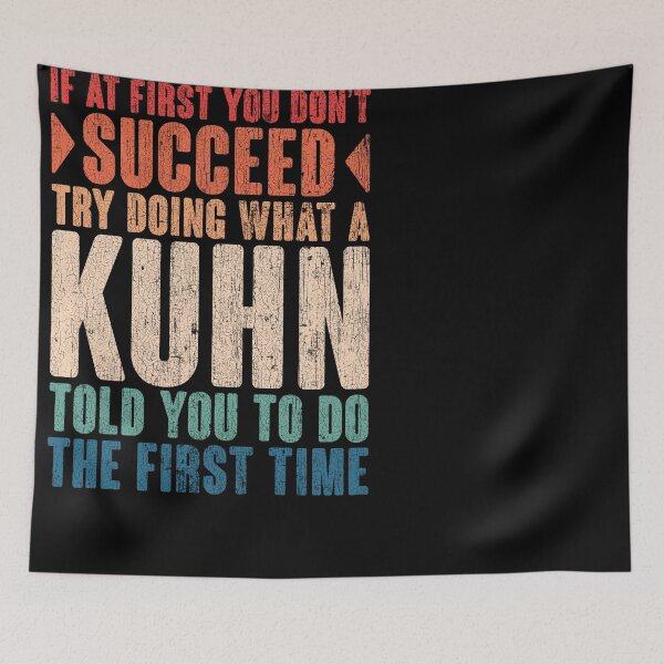 Item preview, Kuhn last name surname vintage funny personalized birthday gift designed and sold by 9X FR.