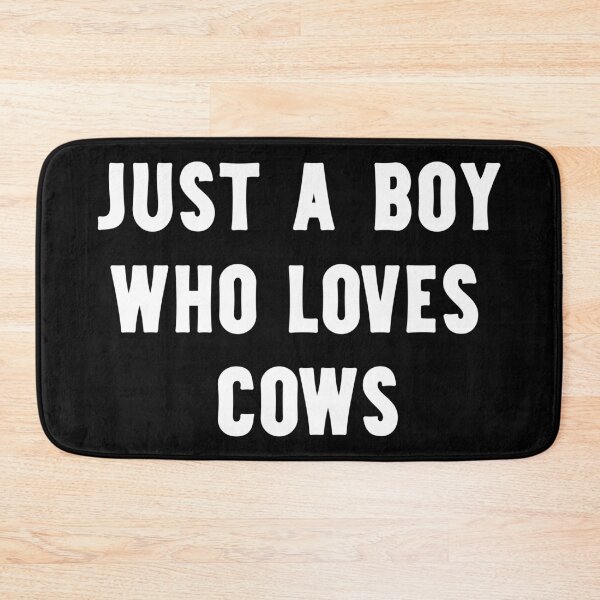 Item preview, Just A Boy Who Loves Cows Funny Cow Lover designed and sold by RareBunny.