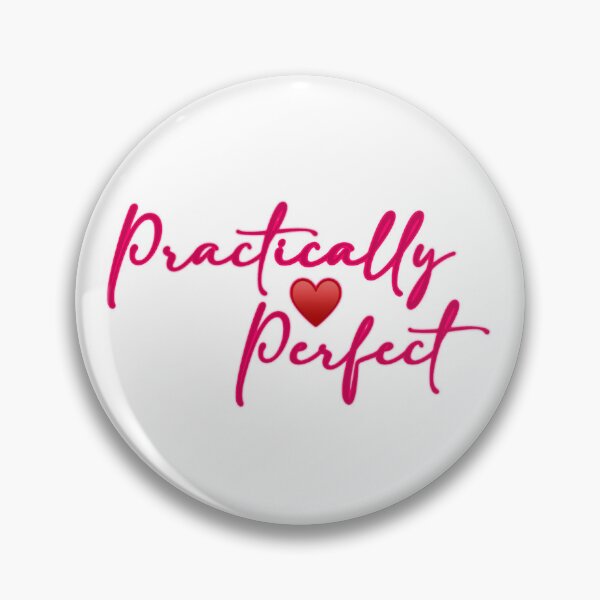 Item preview, Practically Perfect with Bright Red Outline designed and sold by TeaLimeTwo.