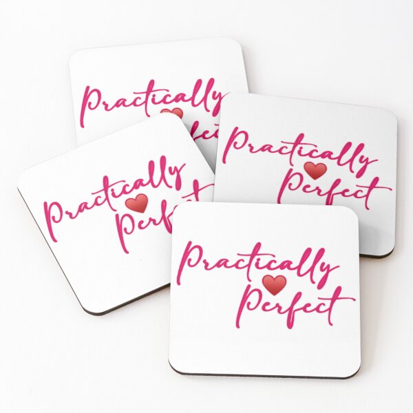 Item preview, Practically Perfect with Bright Red Outline designed and sold by TeaLimeTwo.