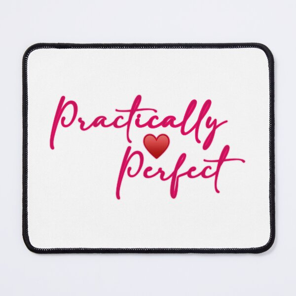 Item preview, Practically Perfect with Bright Red Outline designed and sold by TeaLimeTwo.
