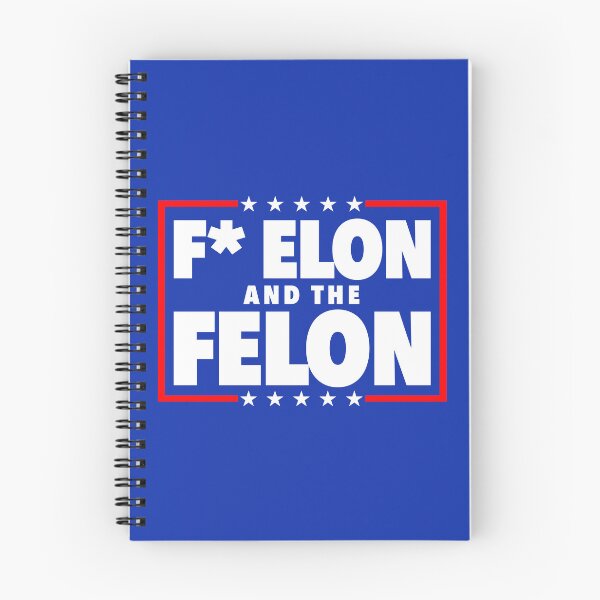 Item preview, F Elon And The Felon - Anti Musk Anti DOGE designed and sold by ourkid.