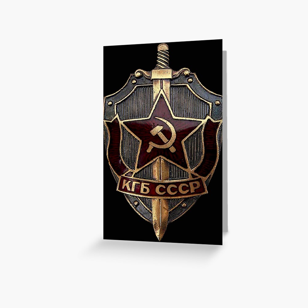 Kgb Badge And Id Card