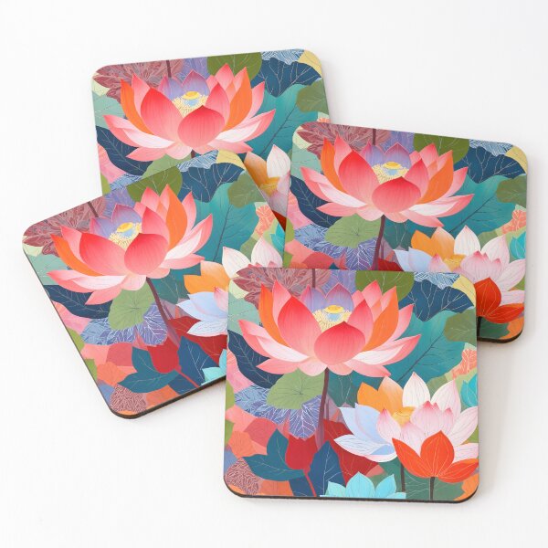 Item preview, The Enchanted Lotus Garden designed and sold by 83oranges.com.