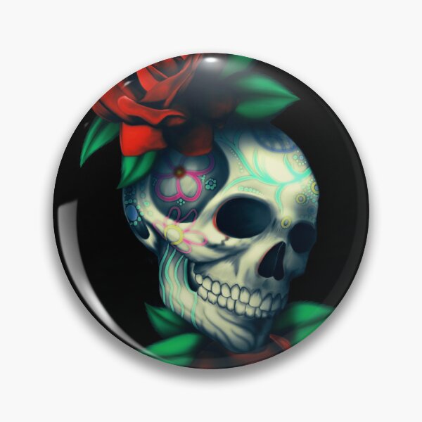 Artikelvorschau, Blume Calavera entworfen und verkauft von itzamna-night-.