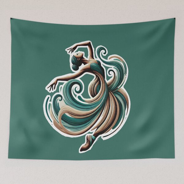 Item preview, Flowing Grace designed and sold by Ilona Abou-Zolof.