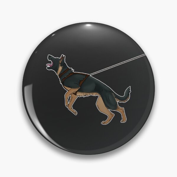 Item preview, Bitey German Shepherd designed and sold by harmopiavu.