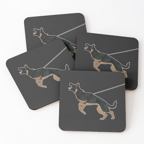 Item preview, Bitey German Shepherd designed and sold by harmopiavu.