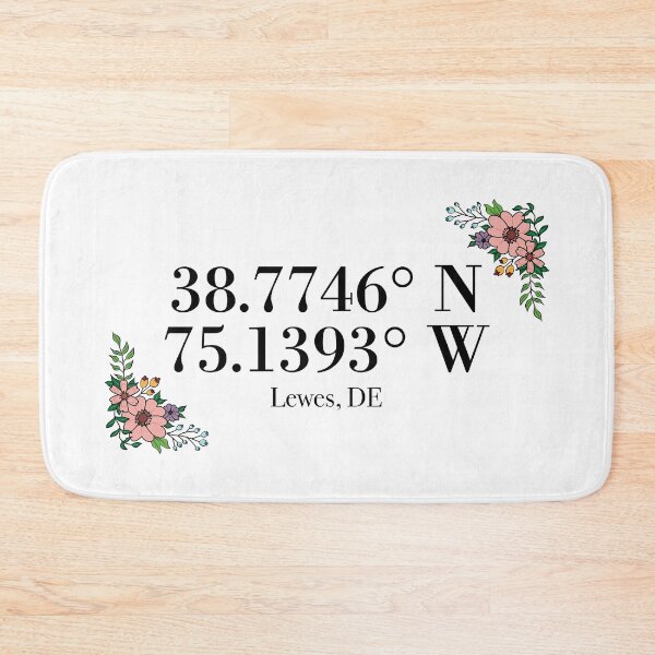 Item preview, Lewes, DE Coordinates designed and sold by mynameisliana.
