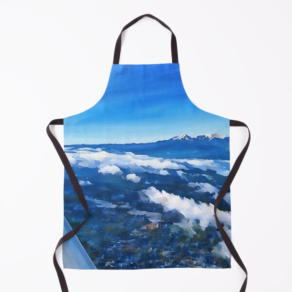 Item preview, Flying Olympic Mountains Cloud (Impressionist) designed and sold by flyscenicair.