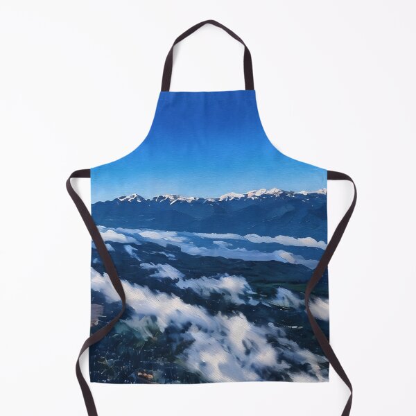 Item preview, Flying Olympic Mountains Cloud (Oil Painting) designed and sold by flyscenicair.