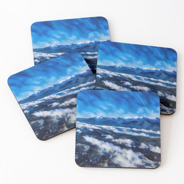 Item preview, Flying Olympic Mountains Cloud (Pastel) designed and sold by flyscenicair.
