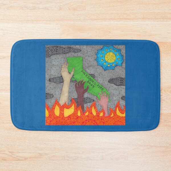 Item preview, Palisades Fire California Fundraiser Design designed and sold by The Rage Garden.