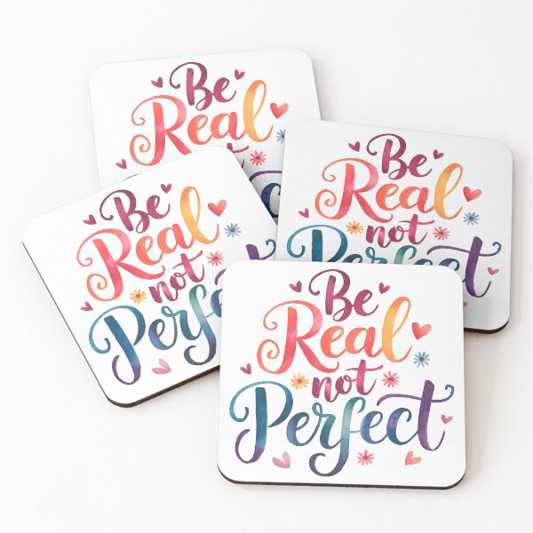 Item preview, Be real not perfect designed and sold by nimmitrends.