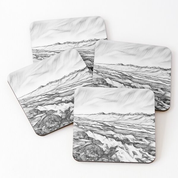 Item preview, Flying Olympic Mountains Cloud (Sketch) designed and sold by flyscenicair.