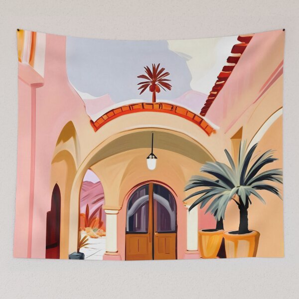 Item preview, Turkish Courtyard designed and sold by 83oranges.com.
