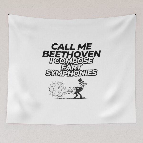 Item preview, Funny Fart T-shirts Men Women - Call Me Beethoven designed and sold by AllYoursShop.