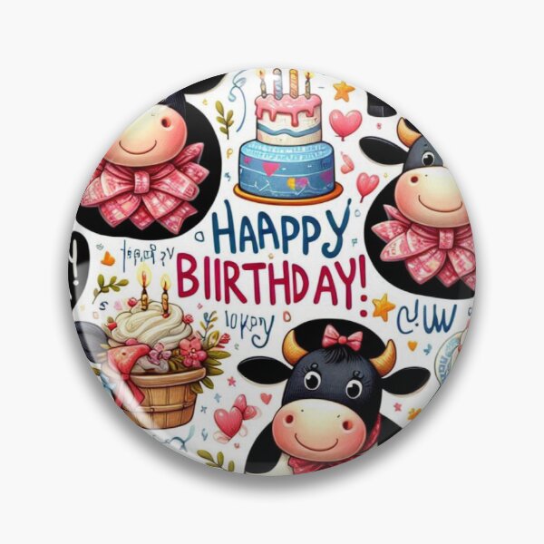 Item preview, Happy Birthday Funny Cows designed and sold by purplesensation.