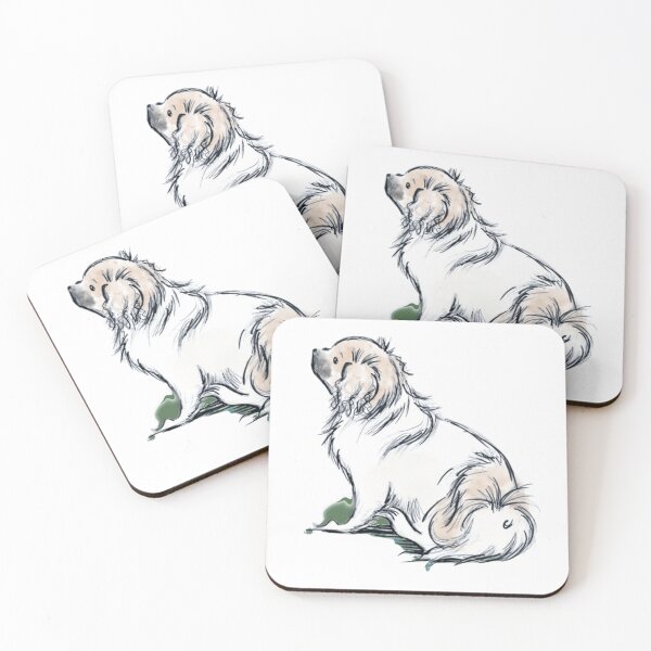 Item preview, Cute Tibetan Spaniel Dog Art Design designed and sold by Monica C. Webster.