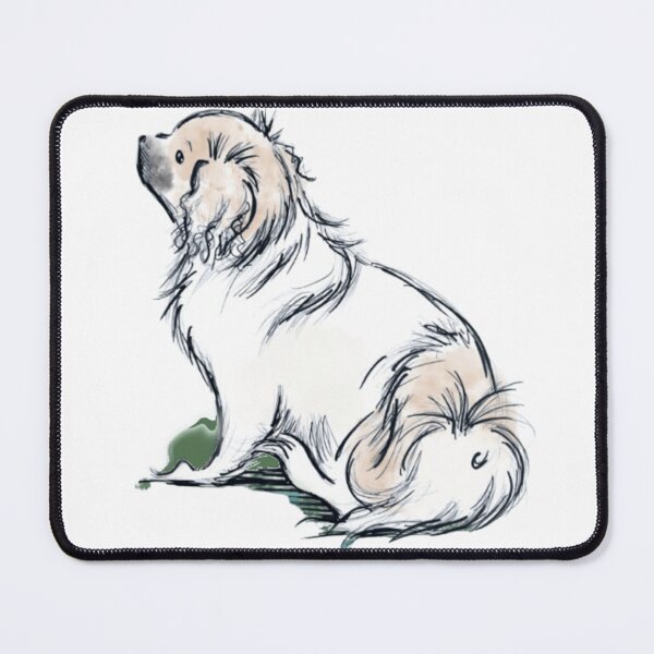 Item preview, Cute Tibetan Spaniel Dog Art Design designed and sold by Monica C. Webster.