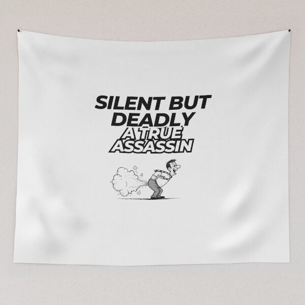 Item preview, Funny Fart T-shirts Men Women - Silent But Deadly designed and sold by AllYoursShop.