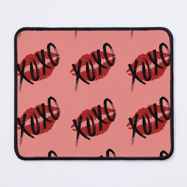 Item preview, XOXO Kisses Pink Lipstick Pattern Femme designed and sold by CezBle.