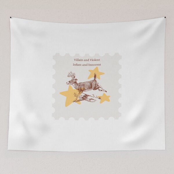 Item preview, Villain and Violent, Infant and Innocent Deer Artwork Adrianne Lenker designed and sold by CezBle.