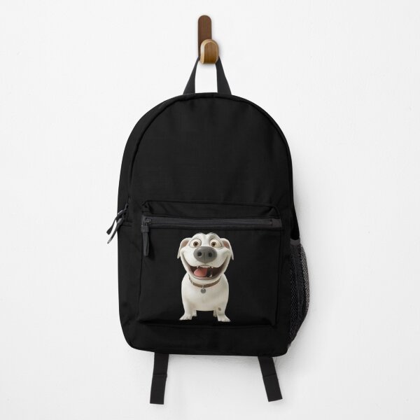 Item preview, Smiley dog (black background) designed and sold by Ningodino.