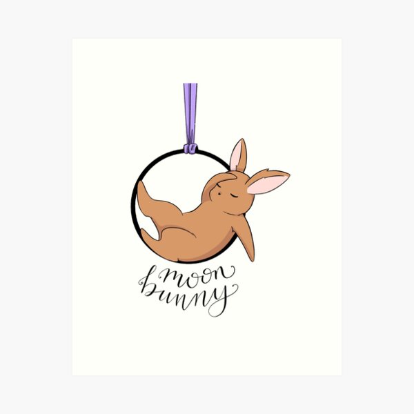 Item preview, lyra bunny - moon bunny (man on the moon) designed and sold by emmalinghwei.