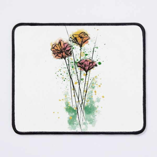 Item preview, Beautiful, Colorful Jelly Bean Poppy Flower Art Design designed and sold by Monica C. Webster.