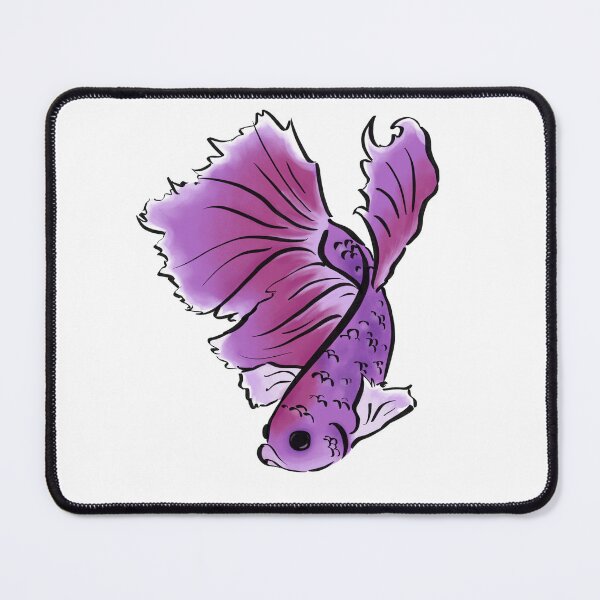 Item preview, Pink and Purple Betta Fish designed and sold by Natasha0624.