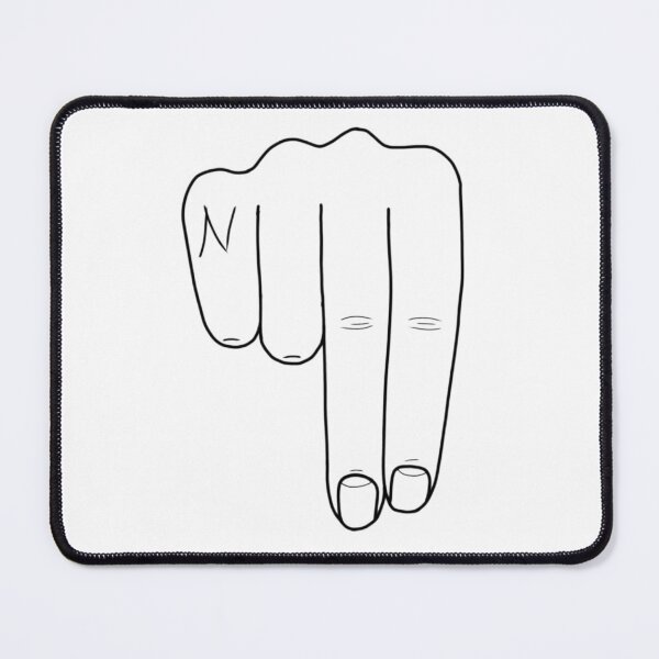 Item preview, ASL letter N designed and sold by Artistkhg.