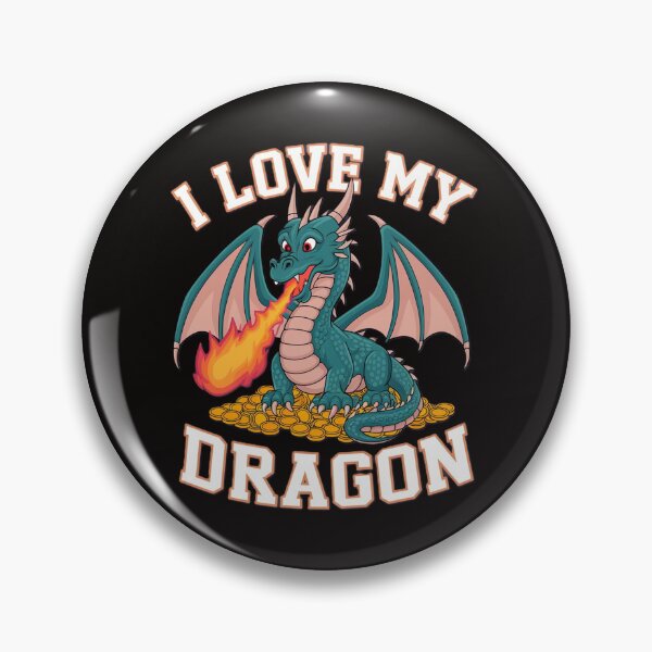 Artikelvorschau, Ich liebe meinen Drachen entworfen und verkauft von creatyfusion.