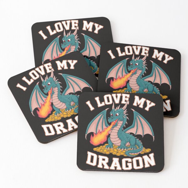 Item preview, I love my Dragon designed and sold by creatyfusion.
