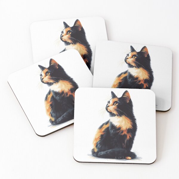 Item preview, A Stunning Tortishell Cat Art Design designed and sold by chi3-jp.