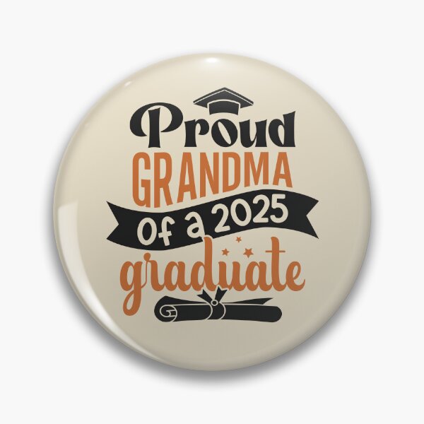 Item preview, Proud Grandma Of A 2025 Graduate Family Member Graduation designed and sold by eclecTEEq.