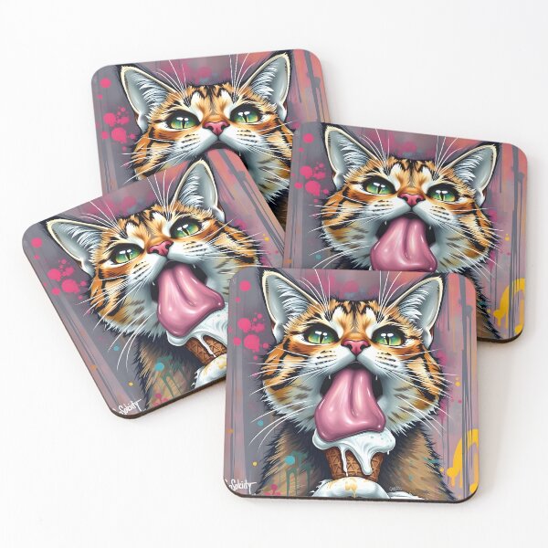 Item preview, Cat Attack designed and sold by Flights of Fancy .