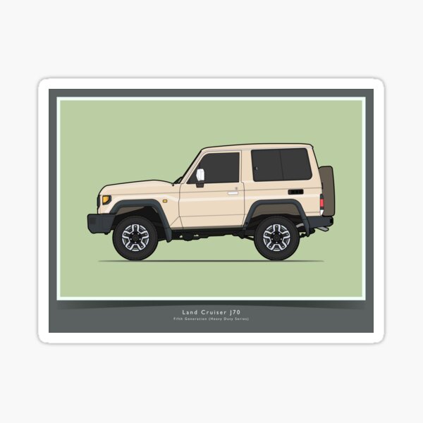 Item preview, The Art of Wheels: Land Cruiser J70 - type ii designed and sold by anuaramir.
