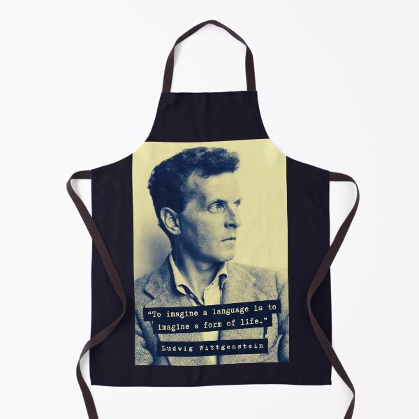 Item preview, Ludwig Wittgenstein quote: To imagine a language is to imagine a form of life. designed and sold by artbleed.