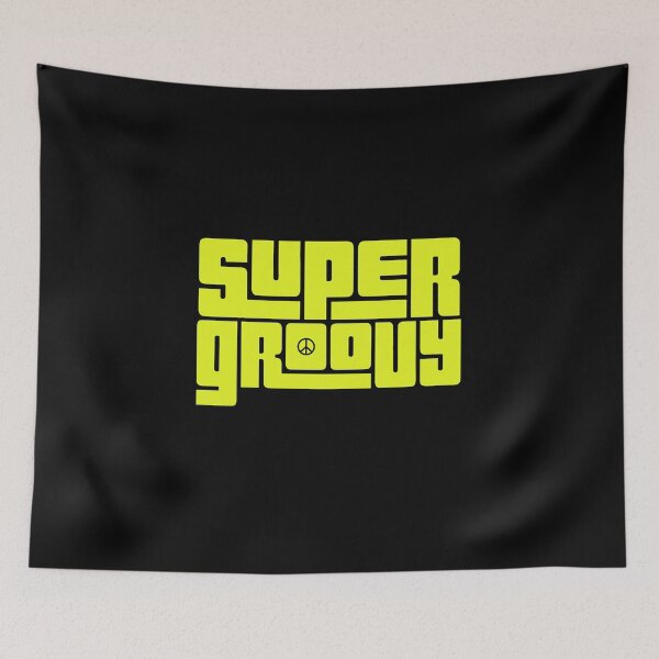 Item preview, Super Groovy Peace Sign Cool Man Retro Gifts For Men or Women designed and sold by TmoT.