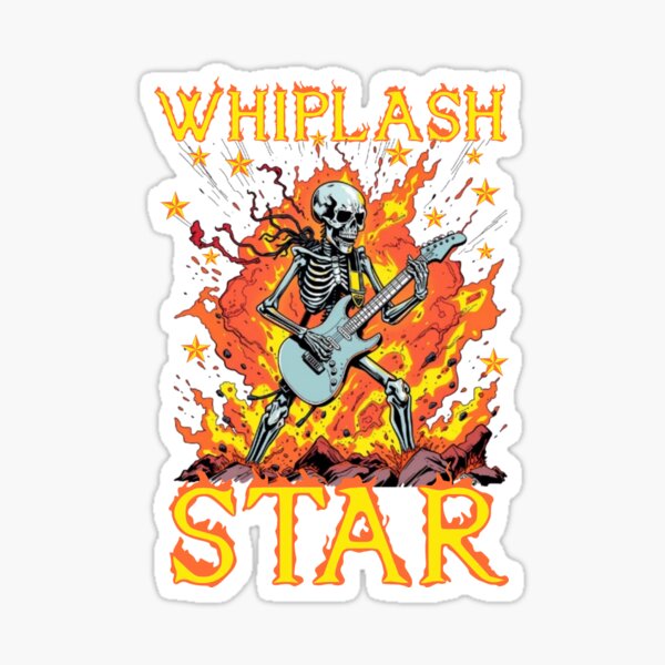 Whiplash Star© Merch 1 Sticker
