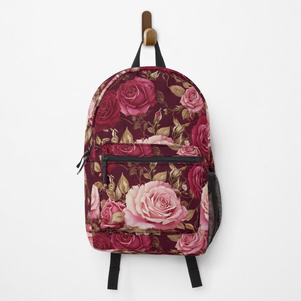 Item preview, Elegant Roses in soft blush pink and crimson red designed and sold by Designbes.