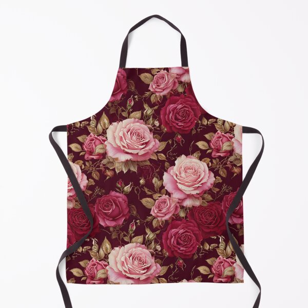 Item preview, Elegant Roses in soft blush pink and crimson red designed and sold by Designbes.