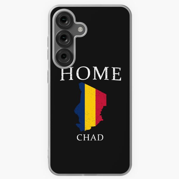 Item preview, HOME - CHAD | Country Flag and Map for Men and Women t-shirt designed and sold by the4jdesign.
