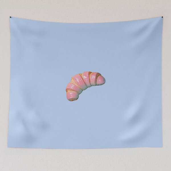 Item preview, Whimsical Pink Croissant designed and sold by mallardpark.
